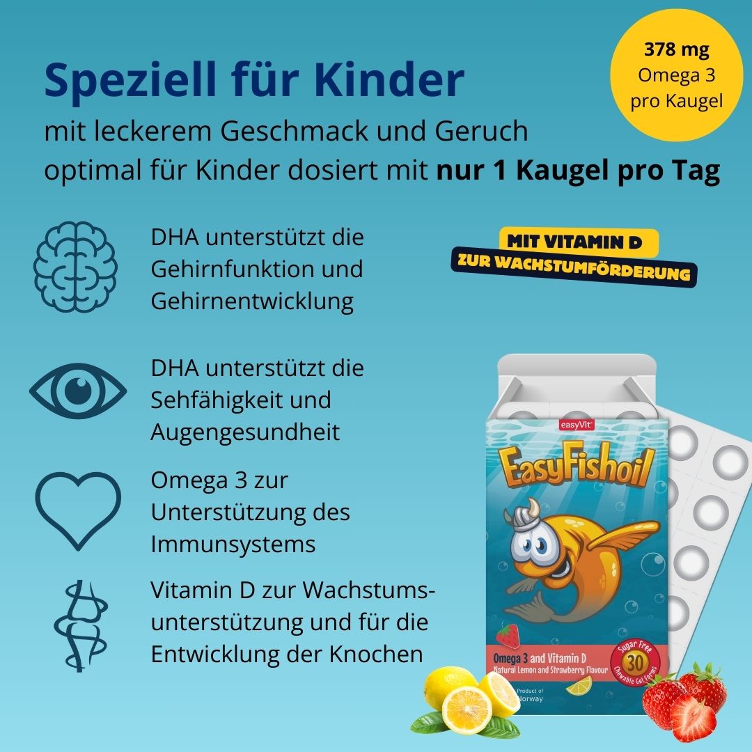 EasyFishoil - Omega-3 e vitamina D3